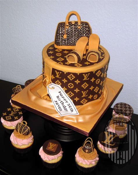 louis vuitton birthday cakes